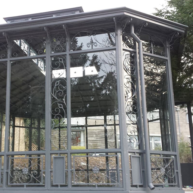 luxury victorian all season greenhouse as office- Fine Art ...