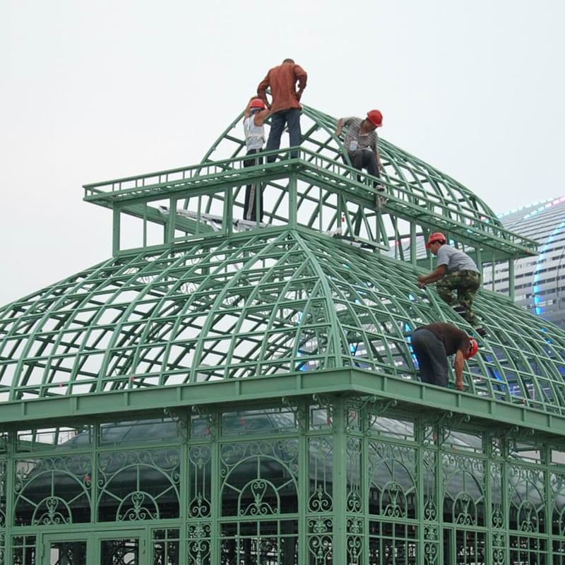 Glass Greenhouses | Gothic Arch Greenhouses