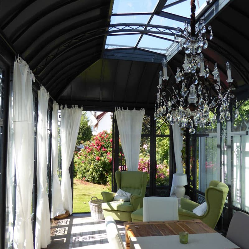 Orangery with folding glass doors | Home & Garden | House ...