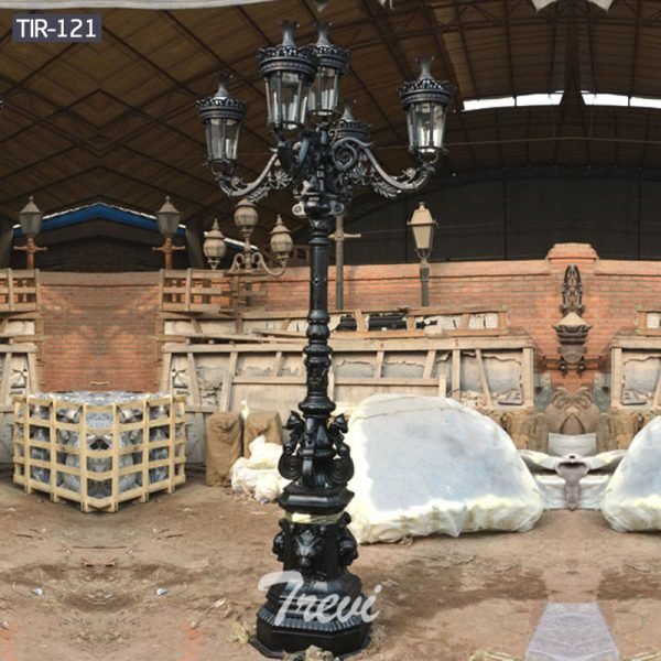Antique cast iron street lamp post,cast iron garden lamps for sale