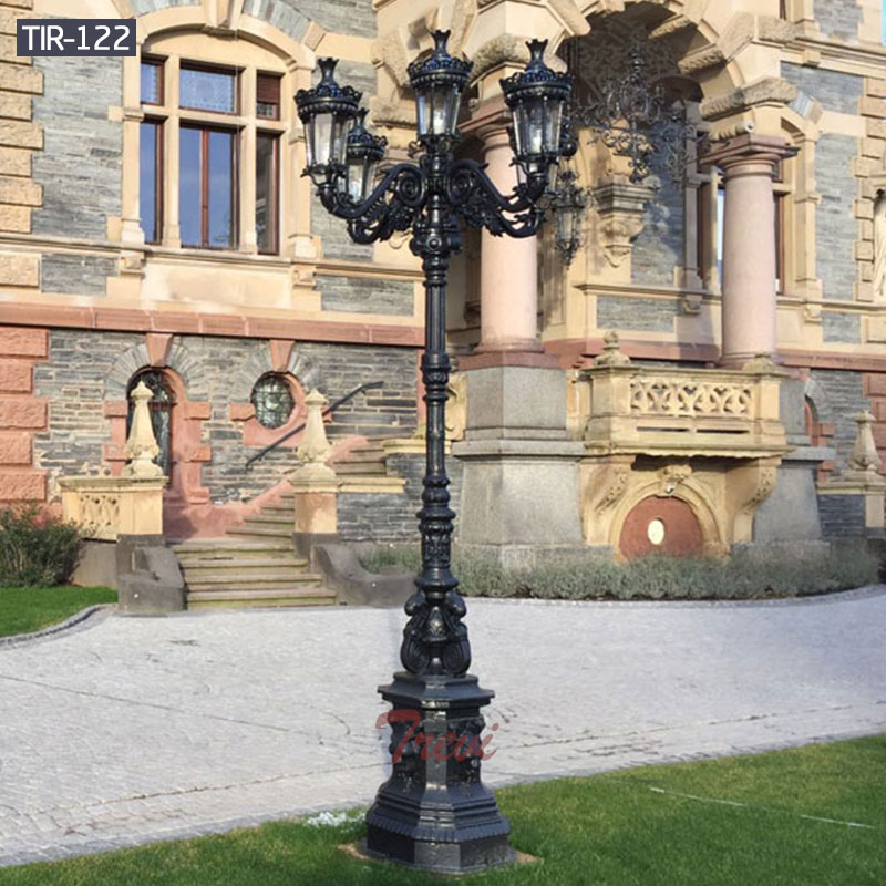 Antique cast iron street lamp post,cast iron garden lamps ...